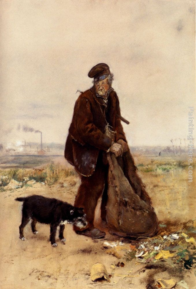 Jean Francois Raffaelli Le Chiffonier